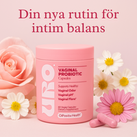 URO – Vaginal Probiotika för Kvinnlig Balans