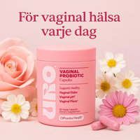 URO – Vaginal Probiotika för Kvinnlig Balans