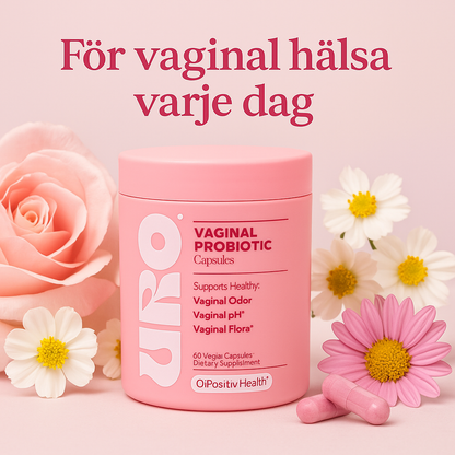 URO – Vaginal Probiotika för Kvinnlig Balans